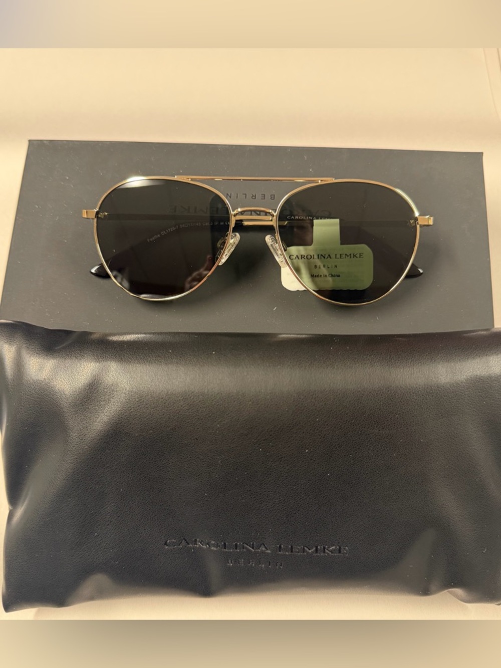 Carolina Lemke CL1725-07 Berlin Eyewear Feathe Avaiators Unisex